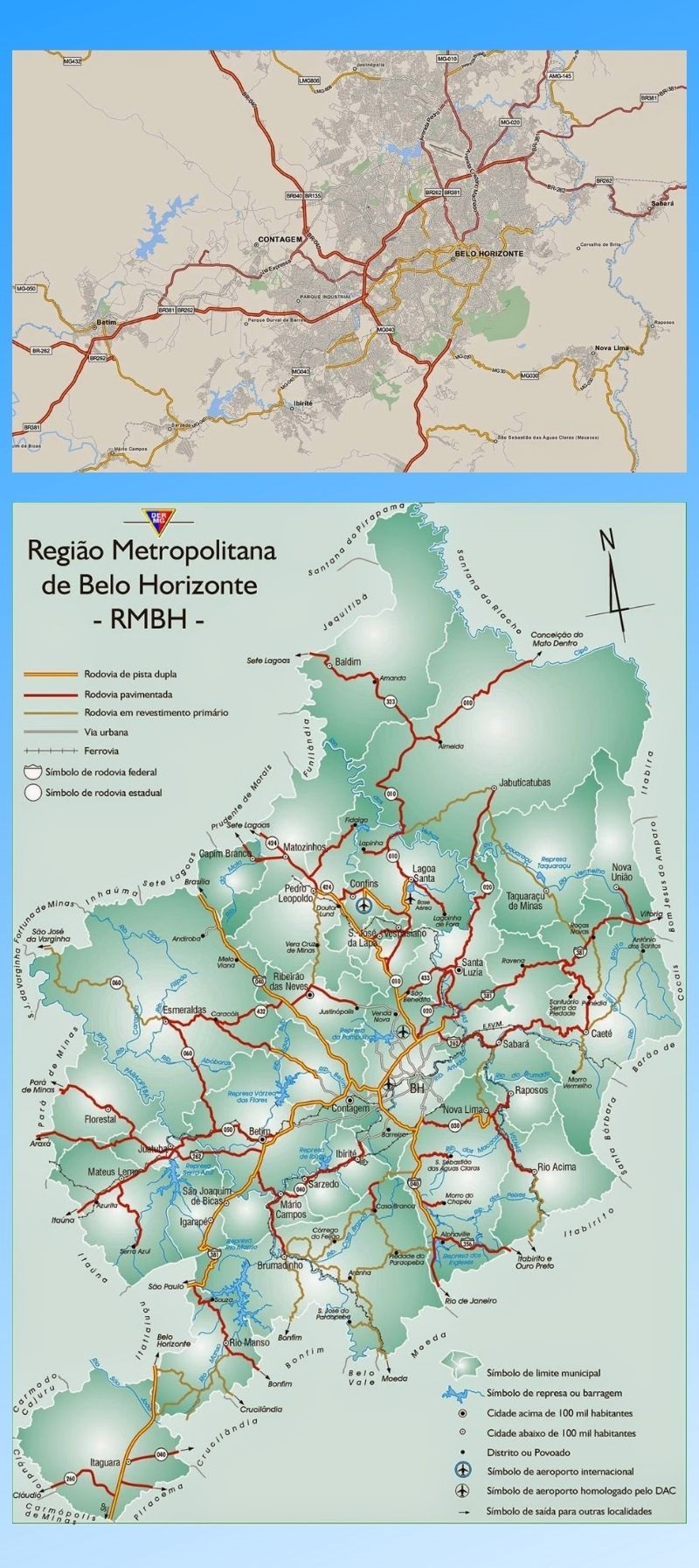 Infográfico Atrações Turísticas de Minas Gerais (BH e Região Metropolitana) 2