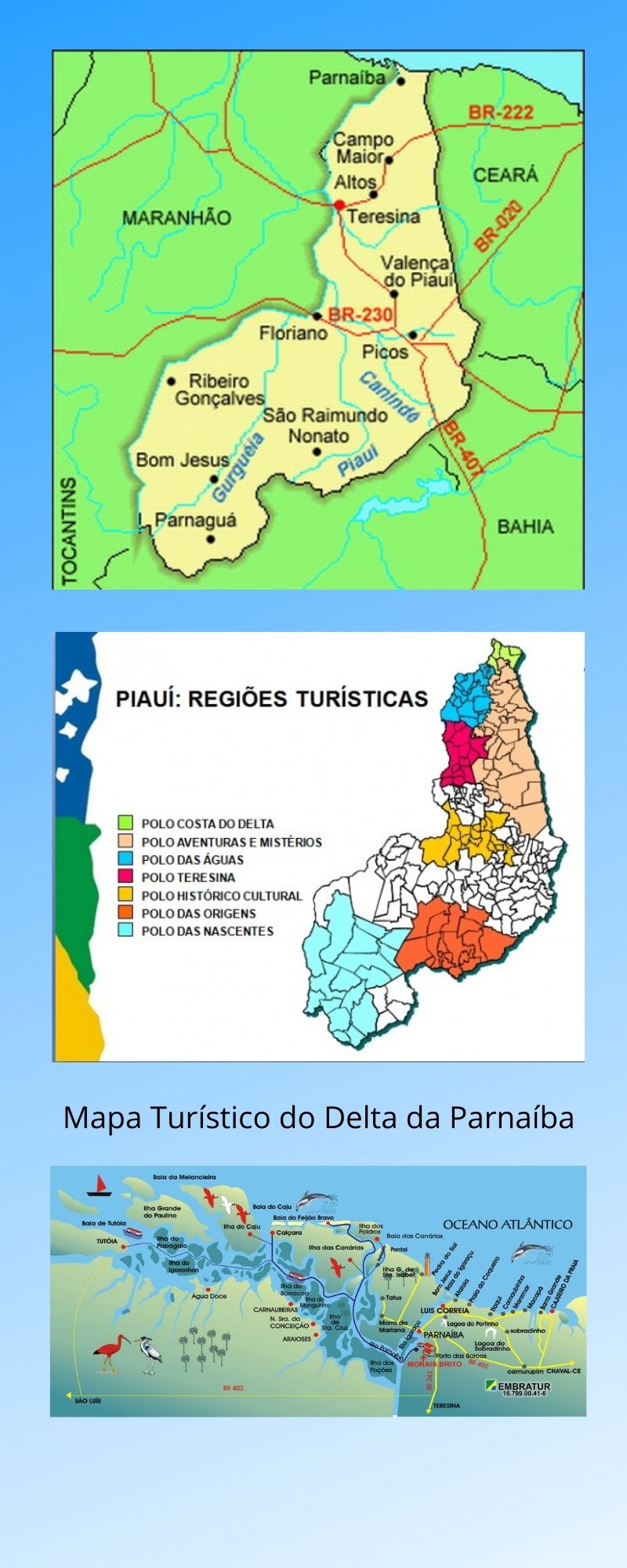 Infográfico Atrações Turísticas do Piauí 2