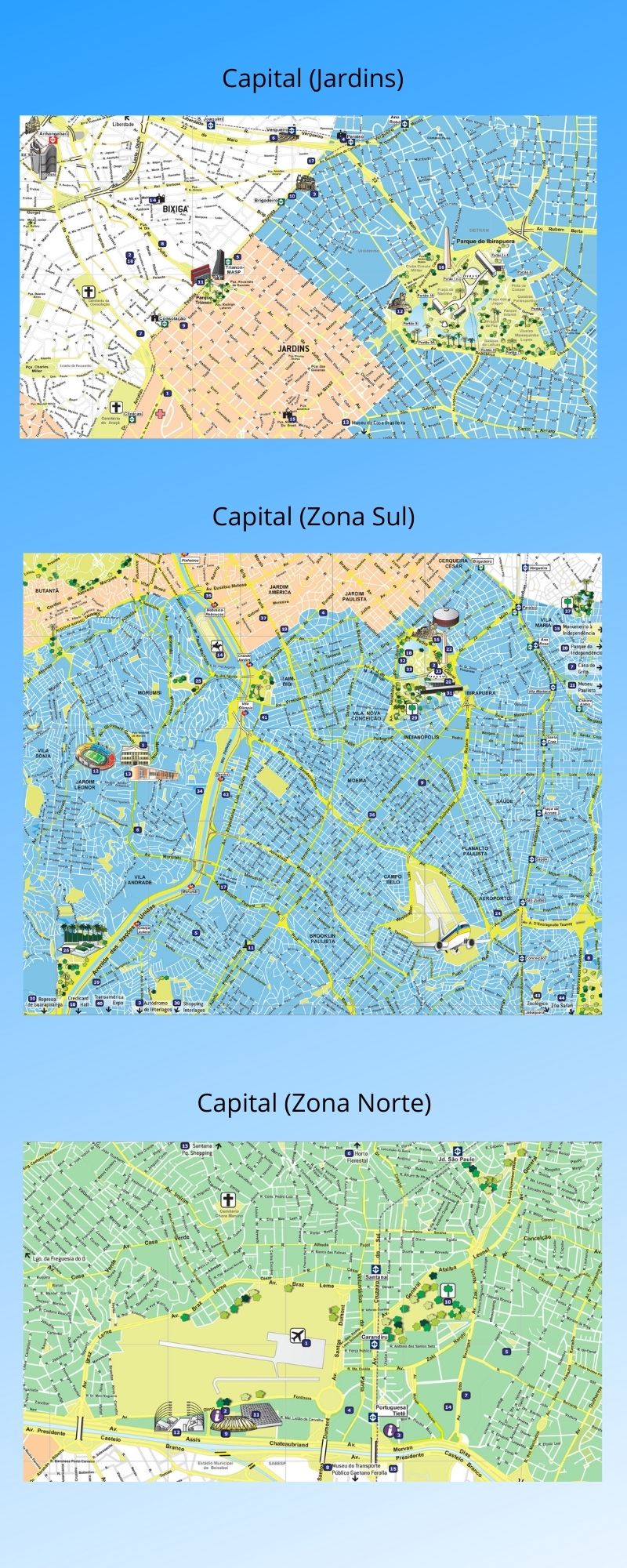 Infográfico Atrações Turísticas de São Paulo (Capital e Região Metropolitana) 3